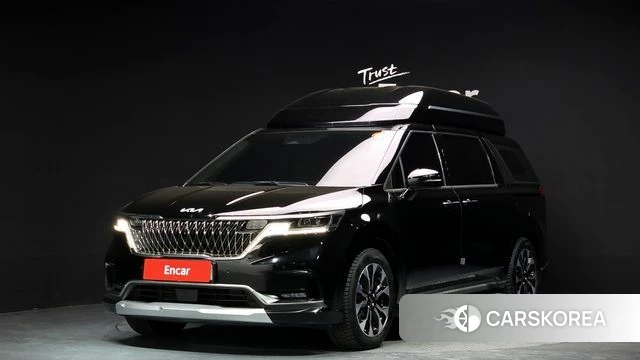 Kia Carnival 4th generation 2023 Черный из Кореи