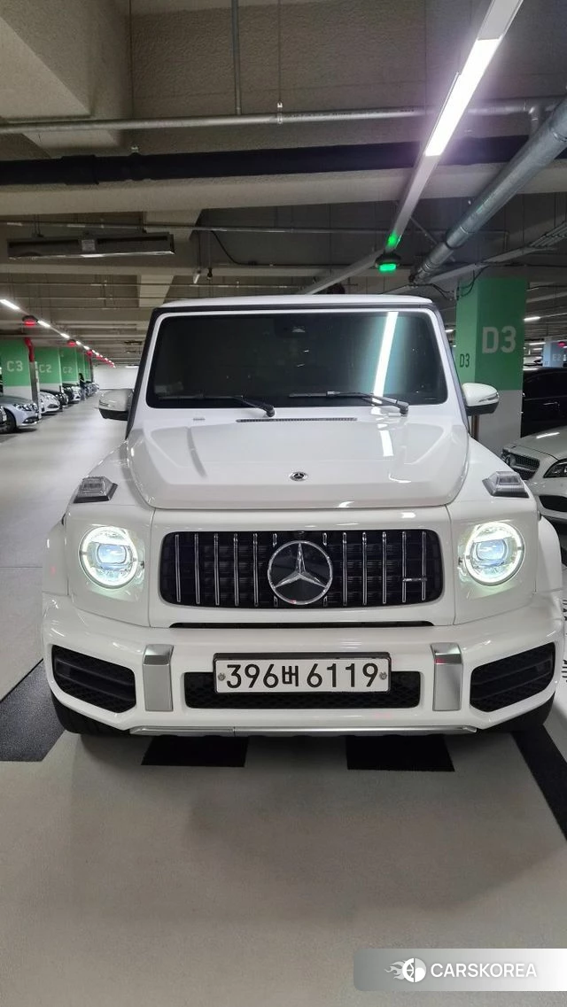 Mercedes-Benz G-Class W463b 2022 Белый из Кореи