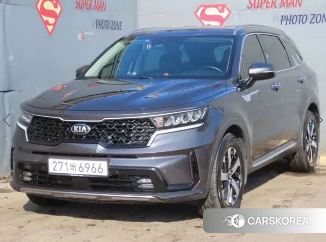 Kia Sorento 4th Generation 2020 Серый из Кореи