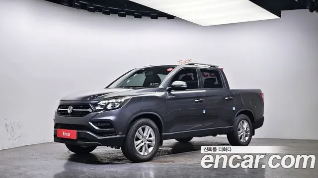 Ssangyong Rexton Sports 2021 Серый из Кореи