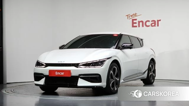 Kia EV6 2022 Белый из Кореи