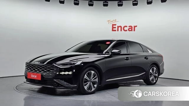 Kia K8 Hybrid 2021 Черный из Кореи