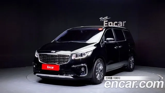 Kia The New Carnival 2019 Черный из Кореи