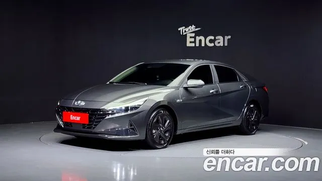 Hyundai Avante (CN7) 2021 Серый из Кореи