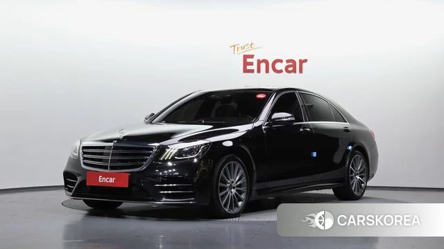 Mercedes-Benz S-Class W222 2020 Черный из Кореи