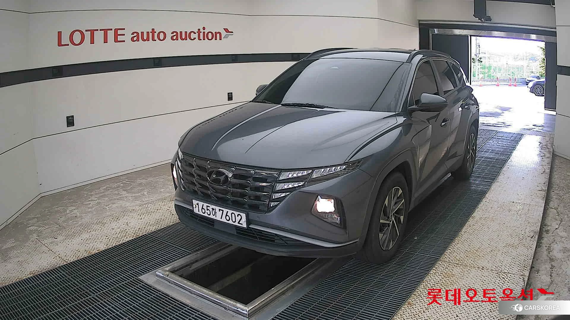 Hyundai Tucson 2022 Titanium Grey Metallic из Кореи