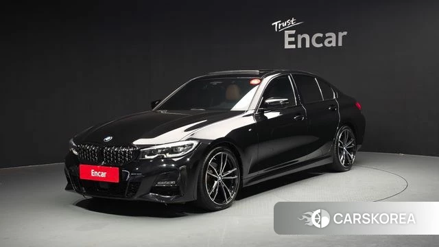 BMW 3 Series (G20) 2022 Черный из Кореи