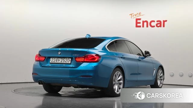 BMW 4 Series (F32) 2019 Небесно-голубой из Кореи