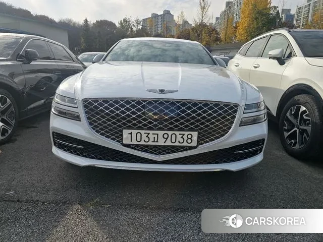 Genesis G80 (RG3) 2021 Белый из Кореи