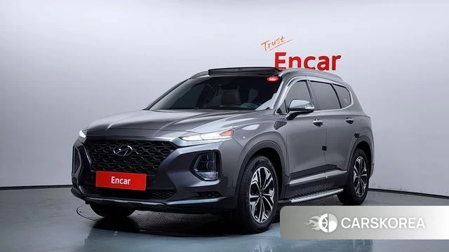 Hyundai Santa Fe TM 2018 Серый из Кореи