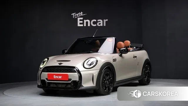 Mini Cooper S Convertible 2021 Песочный из Кореи