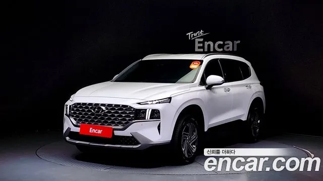 Hyundai The New Santa Fe 2023 Белый из Кореи