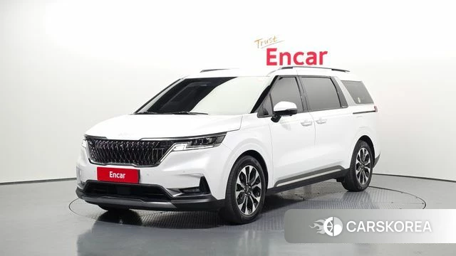 Kia Carnival 4th generation 2023 Белый из Кореи