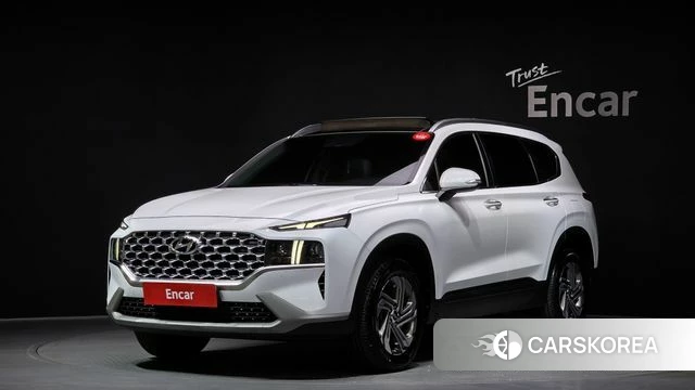 Hyundai The New Santa Fe 2021 Белый из Кореи
