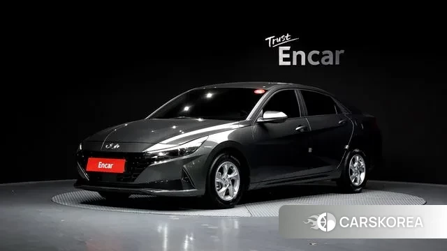 Hyundai Avante (CN7) 2021 Серый из Кореи
