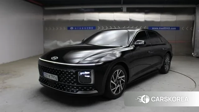 Hyundai Grandeur (GN7) 2024 Черный из Кореи