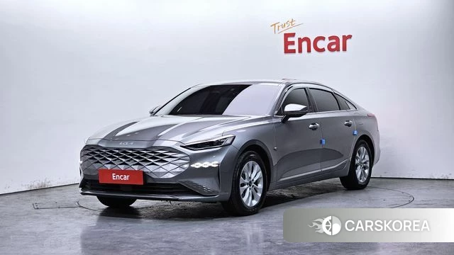 Kia K8 2021 Серебристо-серый из Кореи