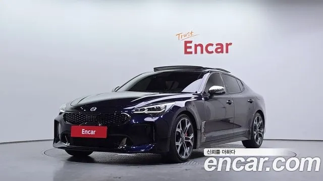 Kia Stinger 2018 Синий из Кореи