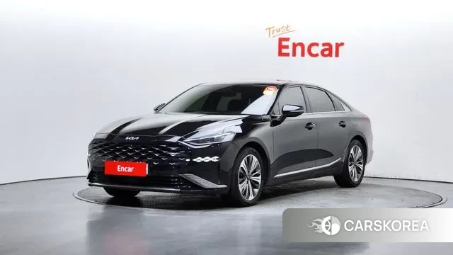 Kia K8 Hybrid 2022 Черный из Кореи