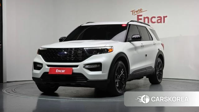 Ford Explorer 6th Generation 2020 Белый из Кореи