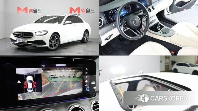 Mercedes-Benz E-Class W213 2022 Белый из Кореи