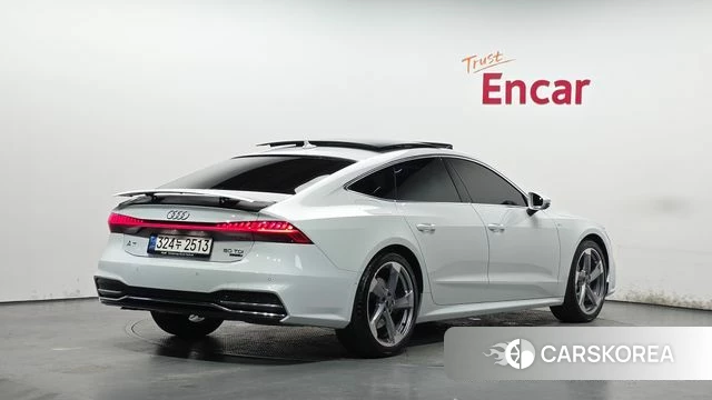 Audi A7 (4K) 2021 Белый из Кореи