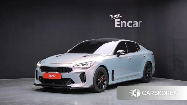Kia Stinger Meister 2022 Небесно-голубой из Кореи