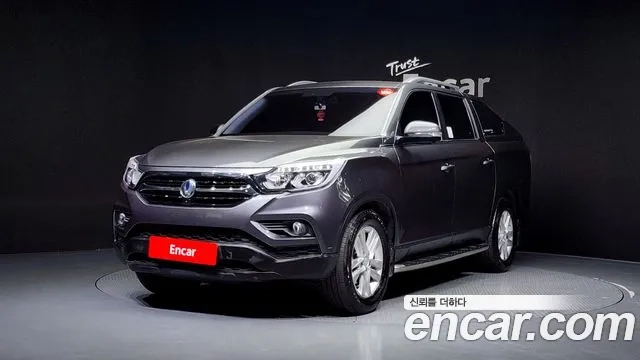Ssangyong Rexton Sports 2018 Серый из Кореи