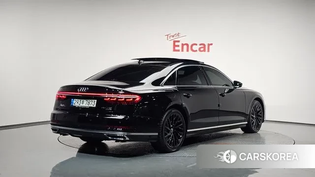 Audi A8 (D5) 2021 Черный из Кореи