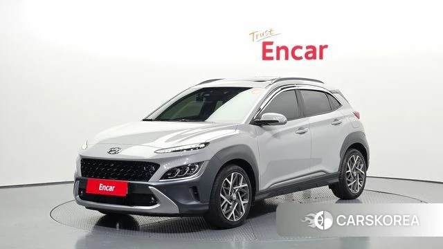 Hyundai The New Kona Hybrid 2021 Серебряный из Кореи