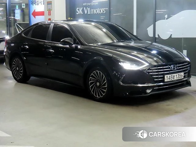 Hyundai Sonata Hybrid (DN8) 2020 Черный из Кореи