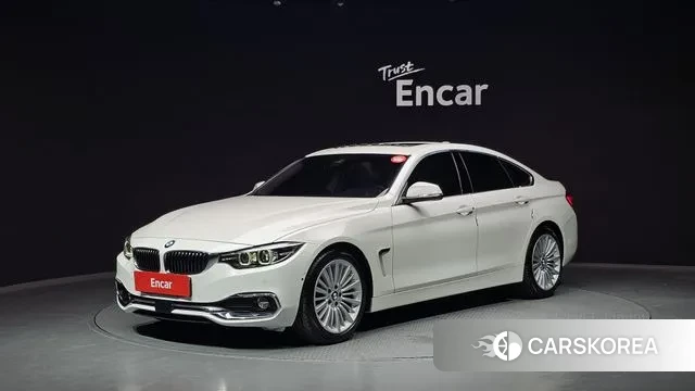 BMW 4 Series (F32) 2020 Белый из Кореи