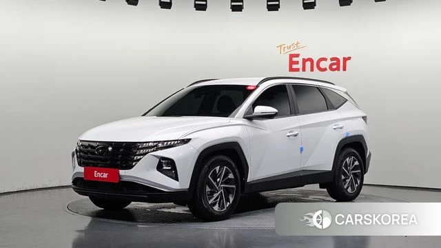 Hyundai Tucson (NX4) 2021 Белый из Кореи