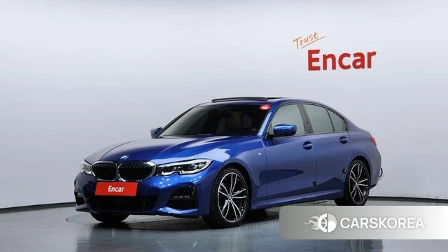 BMW 3 Series (G20) 2022 Синий из Кореи