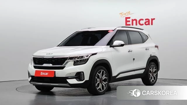 Kia Seltos 2022 Белый из Кореи