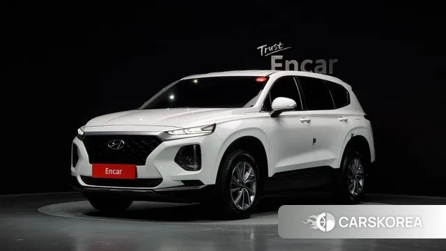 Hyundai Santa Fe TM 2018 Белый из Кореи