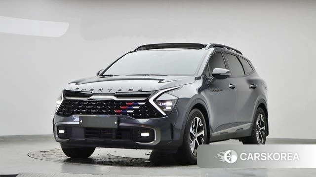 Kia Sportage 5th Generation Hybrid 2022 Серый из Кореи