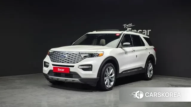 Ford Explorer 6th Generation 2021 Белый из Кореи