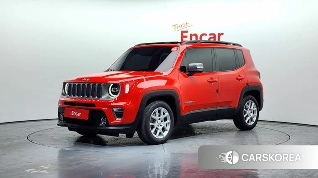Jeep Renegade 2021 Красный из Кореи
