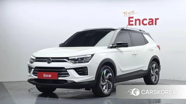 Ssangyong Beautiful Korando 2021 Белый из Кореи