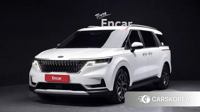 Kia Carnival 4th generation 2020 Белый из Кореи