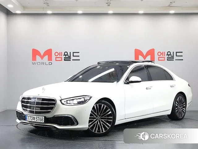 Mercedes-Benz S-Class W223 2021 Белый из Кореи