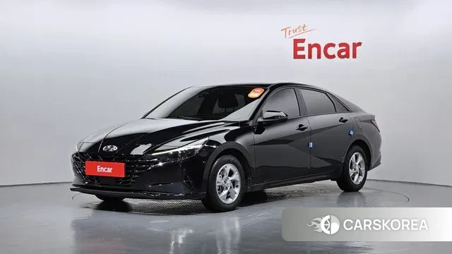 Hyundai Avante (CN7) 2020 Черный из Кореи