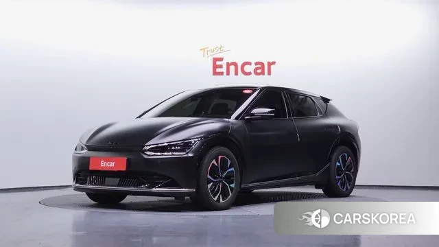 Kia EV6 2021 Черный из Кореи