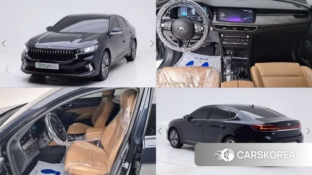 Kia K7 Premier Hybrid 2021 Синий из Кореи