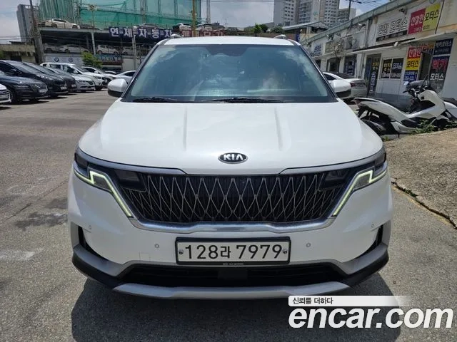 Kia Carnival 4th generation 2020 Белый из Кореи
