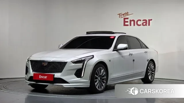 Cadillac CT6 2019 Белый из Кореи
