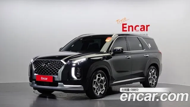 Hyundai Palisade 2021 Синий из Кореи