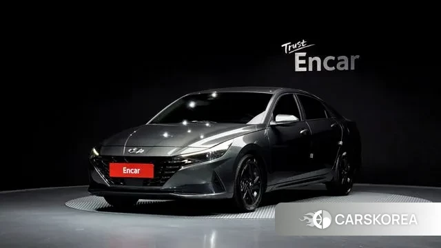 Hyundai Avante (CN7) 2022 Серый из Кореи