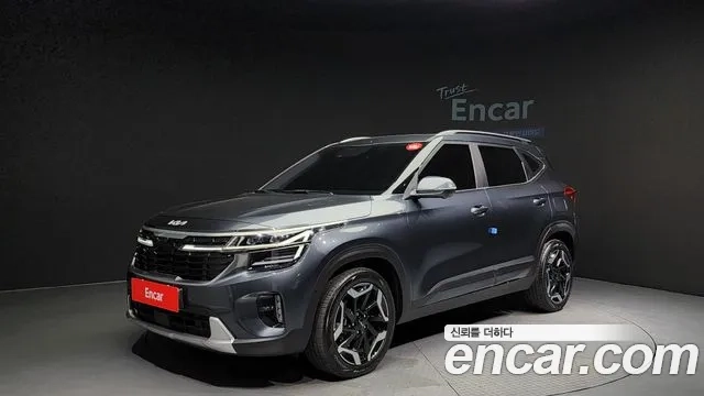 Kia The New Seltos 2023 Серый из Кореи